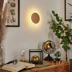 Applique murale Comallo LED Or, Laiton, 1 lumière