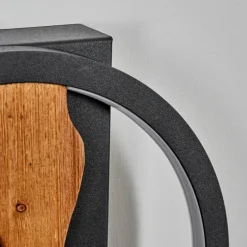 Applique murale Cornol LED Écru, Noir, 1 lumière