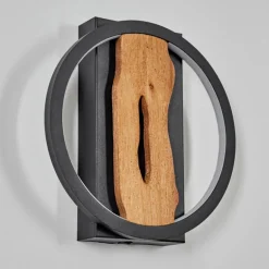 Applique murale Cornol LED Écru, Noir, 1 lumière