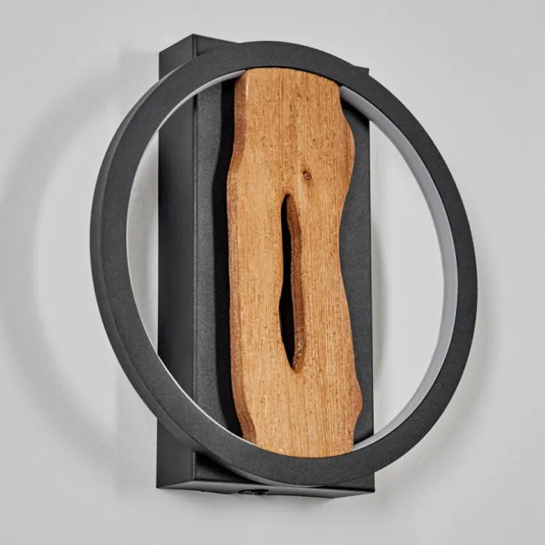 Applique murale Cornol LED Écru, Noir, 1 lumière