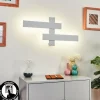 Applique murale Cuchara LED Blanc, 2 lumières
