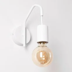 Applique murale Cuyama Blanc, 1 lumière