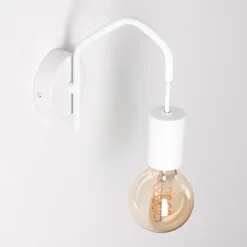 Applique murale Cuyama Blanc, 1 lumière