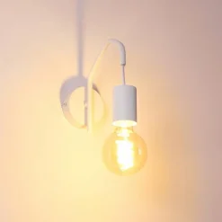 Applique murale Cuyama Blanc, 1 lumière