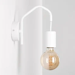 Applique murale Cuyama Blanc, 1 lumière