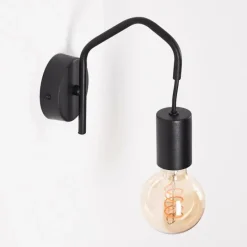 Applique murale Cuyama Noir, 1 lumière