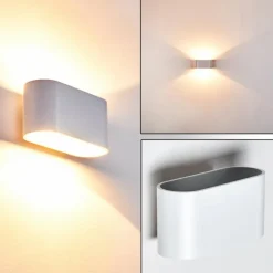 Applique murale Dapp Blanc, 1 lumière