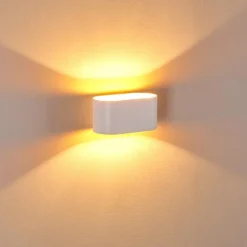 Applique murale Dapp Blanc, 1 lumière