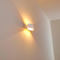 Applique murale Dapp Blanc, 1 lumière