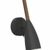Applique murale Design For The People by Nordlux Pure Bois foncé, Noir, 1 lumière