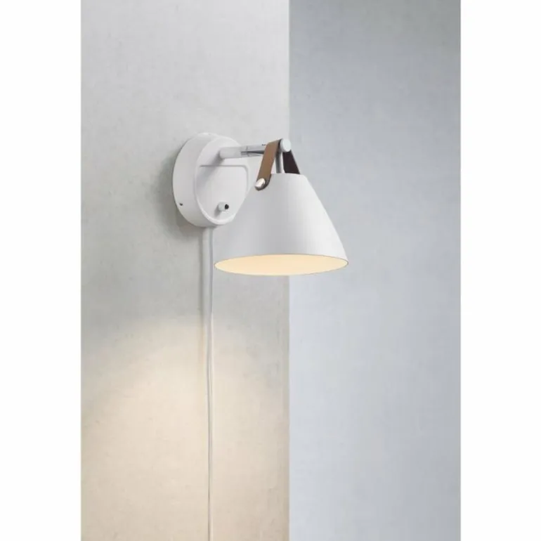 Applique murale Design For The People by Nordlux Strap Blanc, 1 lumière