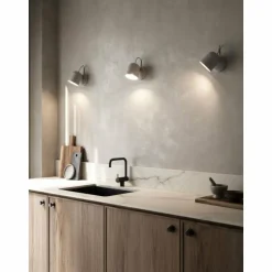 Applique murale Design For The People by Nordlux ANGLE Gris, 1 lumière