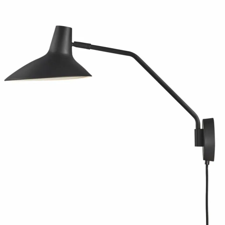 Applique murale Design For The People by Nordlux DARCI Noir, 1 lumière