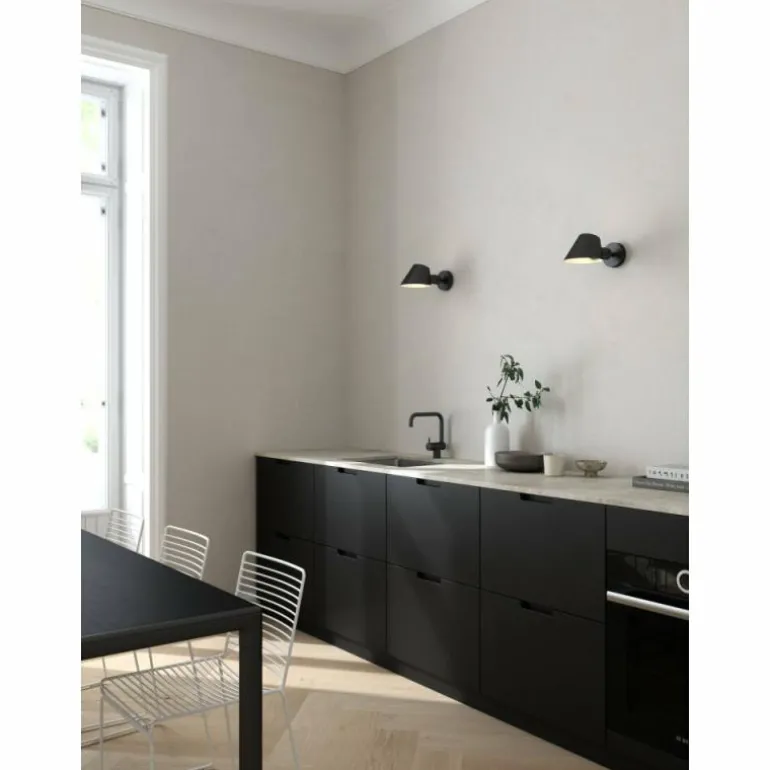 Applique murale Design For The People by Nordlux STAY Noir, 1 lumière