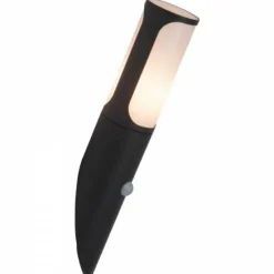 Applique murale d'extérieur Brilliant Leuchten Gap Anthracite, 1 lumière, Détecteur de mouvement