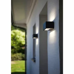 Applique murale d'extérieur LED Lutec Anthracite, 1 lumière