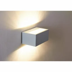 Applique murale d'extérieur LED Lutec Blanc, 1 lumière