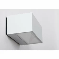 Applique murale d'extérieur LED Lutec Blanc, 1 lumière