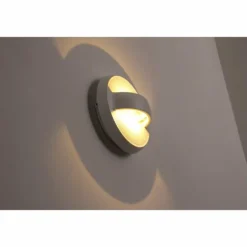 Applique murale d'extérieur Globo ELARA LED Blanc, 1 lumière