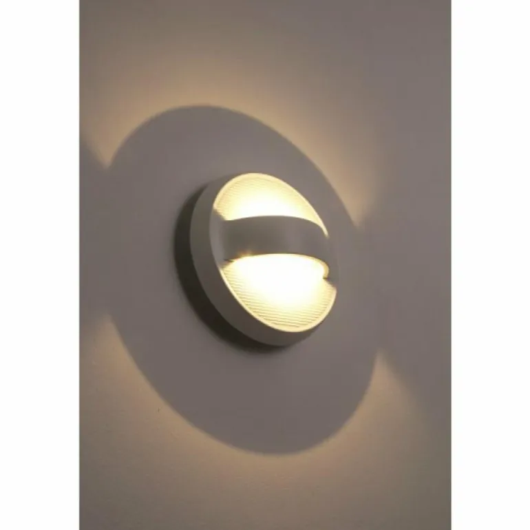 Applique murale d'extérieur Globo ELARA LED Blanc, 1 lumière