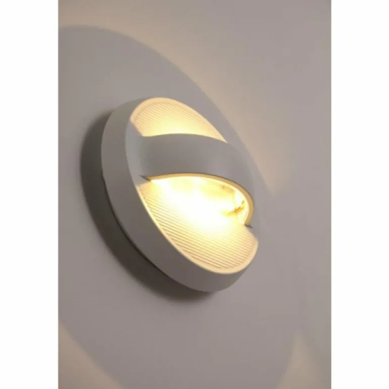 Applique murale d'extérieur Globo ELARA LED Blanc, 1 lumière