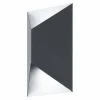 Applique murale d'extérieur Eglo PREDAZZO LED Anthracite, Blanc, 2 lumières