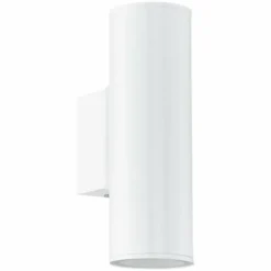 Applique murale d'extérieur Eglo RIGA Blanc, 2 lumières