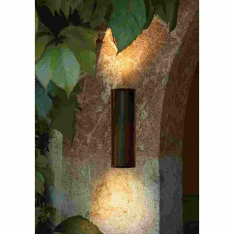 Applique murale d'extérieur Eglo RIGA Brun foncé, 2 lumières