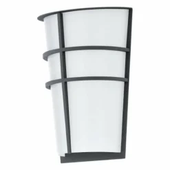 Applique murale d'extérieur Eglo BREGANZO LED Anthracite, 2 lumières