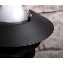 Applique murale d'extérieur Nordlux BLOKHUS Noir, 1 lumière