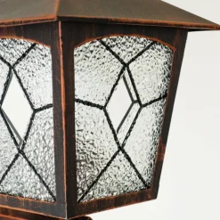 Applique murale d'extérieur TOK Brun, Rouille, 1 lumière