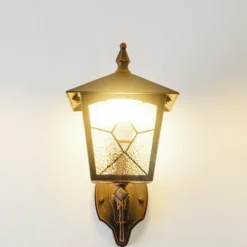 Applique murale d'extérieur TOK Brun, Rouille, 1 lumière