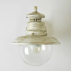 Applique murale d'extérieur FOX Blanc, 1 lumière