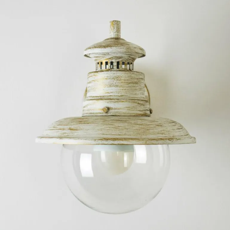 Applique murale d'extérieur FOX Blanc, 1 lumière