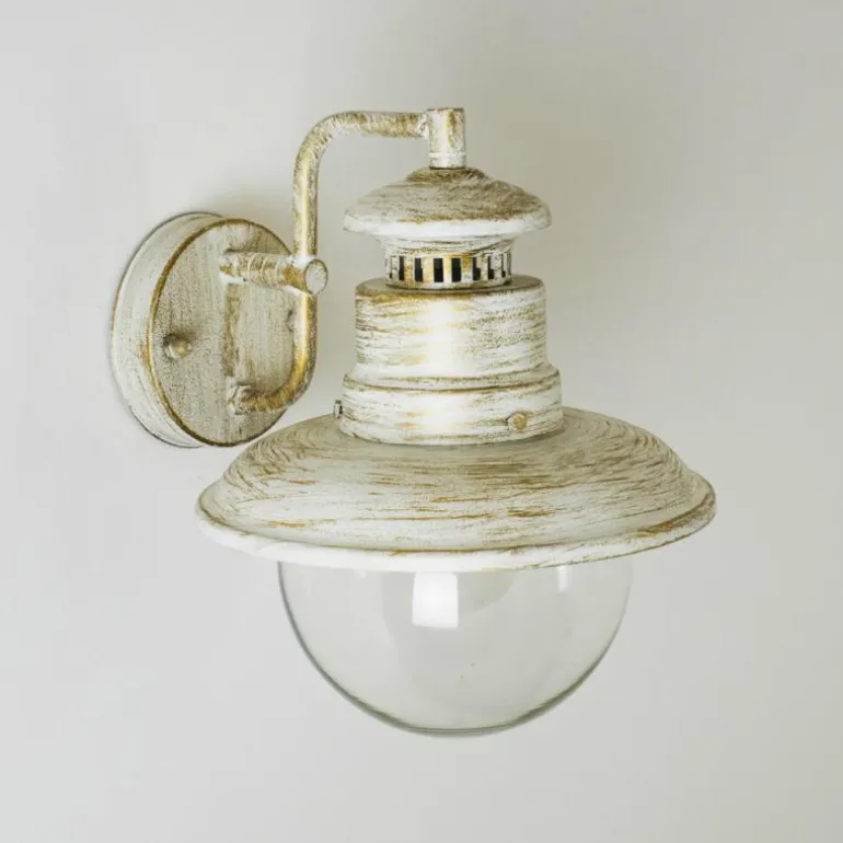 Applique murale d'extérieur FOX Blanc, 1 lumière