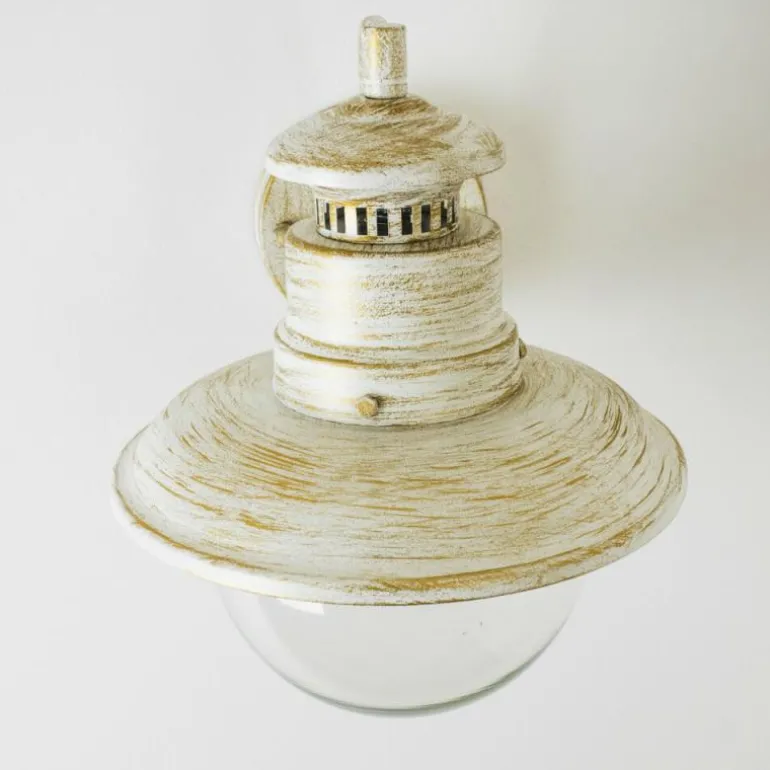 Applique murale d'extérieur FOX Blanc, 1 lumière