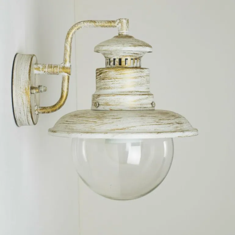 Applique murale d'extérieur FOX Blanc, 1 lumière