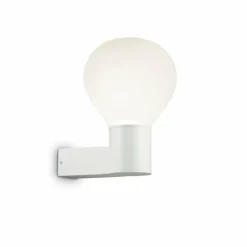 Applique murale d'extérieur Ideal Lux CLIO Blanc, 1 lumière