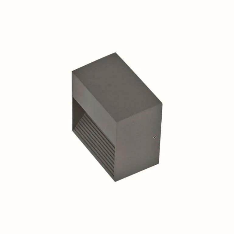Applique murale d'extérieur Ideal Lux DOWN Anthracite, 1 lumière
