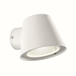 Applique murale d'extérieur Ideal Lux GAS Blanc, 1 lumière