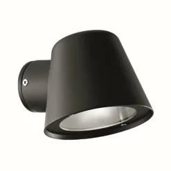 Applique murale d'extérieur Ideal Lux GAS Noir, 1 lumière