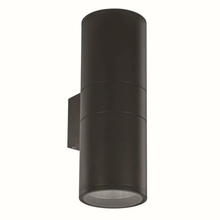 Applique murale d'extérieur Ideal Lux GUN Noir, 2 lumières