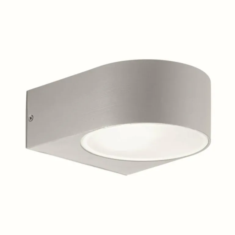 Applique murale d'extérieur Ideal Lux IKO Gris, 1 lumière