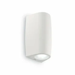 Applique murale d'extérieur Ideal Lux KEOPE Blanc, 2 lumières