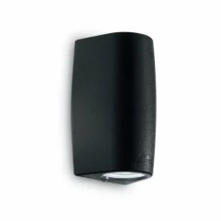 Applique murale d'extérieur Ideal Lux KEOPE Noir, 2 lumières