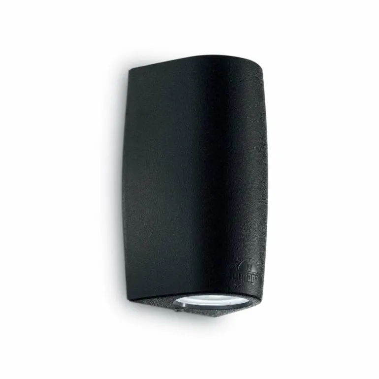 Applique murale d'extérieur Ideal Lux KEOPE Noir, 2 lumières