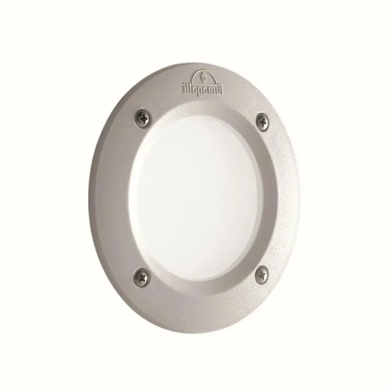 Applique murale d'extérieur Ideal Lux LETI Blanc, 1 lumière