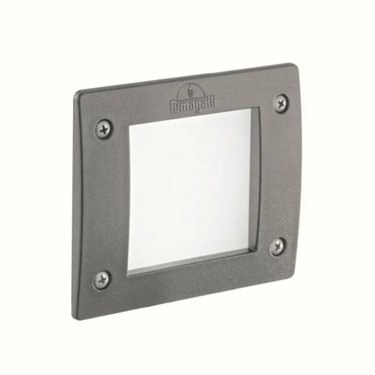 Applique murale d'extérieur Ideal Lux LETI Gris, 1 lumière