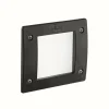 Applique murale d'extérieur Ideal Lux LETI Noir, 1 lumière