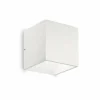 Applique murale d'extérieur Ideal Lux RUBIK LED Blanc, 1 lumière